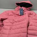 Women's Quilted Down Coat Waterproof Warm Thicken Flannel Lined with Detachable Hood Windproof Winter Puffer Jacket (XX-Large)