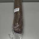 BEQHAUSE Dirt Trapper Door Mat 17" x 30" Half Circle Non-Slip Washable Doormats Entrance Rugs Absorbent Welcome Low Profile Floor Mats for Front Back Door and Entryway, Brown (1'5" x 2'6" (Semicircular))