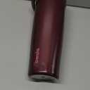 Owala FreeSip Sway Insulated Stainless Steel Water Bottle with Two-Way Spout, Built-In Straw and Bucket Handle, Made for Travel, School, and Sports, 40oz, BPA Free, Leak Proof, Black Cherry