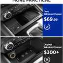 Wireless Car Charger for Mazda CX-5 2017–2025 Accessories, Center Console Wireless Phone Charging Pad for Mazda CX-5 Car Interior Accessories 2017 2018 2019 2020 2022 2023 2024 2025