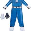 MARVEL Invisible Woman Official Youth Halloween Costume (Blue, L)