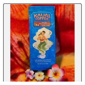 Kauai Coffee Mocha Macadamia Nut Ground 10oz Hawaiian Estate BEST BY: 071726