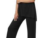 Netsmile Women's Pajamas Set 2 Piece Lounge Sets Short Sleeve Long Pants Ladies Pjs Comfy Loungewear Outfits with Pockets XL