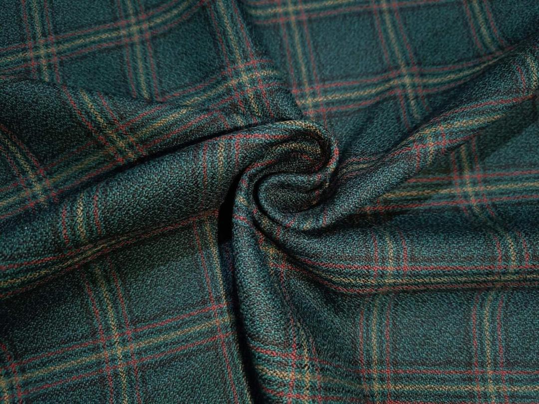 Heavy Weight Premium Tweed Suiting Fabric Plaids 58" Wide Plaids