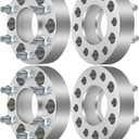 ECCPP 1.5inch 6 lug 6x5 to 6x5 Wheel Spacers 6x127mm 78.1mm hub 12x1.5Studs fit for 2003-2006 for Chevrolet Trailblazer EXT |2002-2009 for GMC Envoy |2002-2006 for GMC Envoy XL -4PCS (Silver)