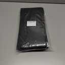 CXPSINC 16 Pack Premium Disposable Plastic Tablecloth 84" Round Table Cover for Birthdays Weddings Christmas Anniversary (Black)