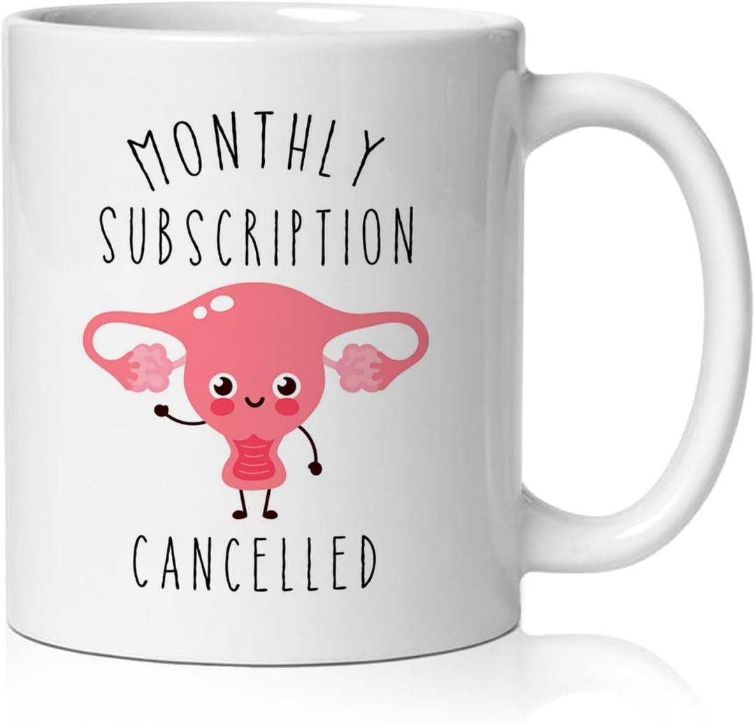 Hysterectomy Recovery Gifts Coffee Mug, Uterus Gifts, Funny Hysterectomy Get Well Ceramic Coffee Tea Cup Mug 11oz