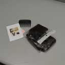 REECHO 28" Straight Super Long 4 PCS Set Thick Clip in on Hair Extensions Dark Brown with Little Reddish