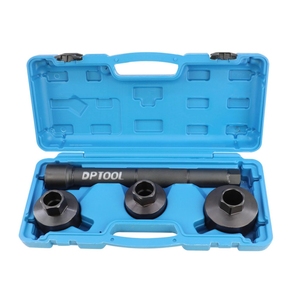 DPTOOL Inner Tie Rod End Removal Tool Kit, Axial Steering Ball Joint Puller Remove Install, 3035mm 3540mm 4045mm 1/2" Drive Inner Rod Steering Rack Knuckle Tool for Car Track