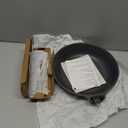 SENSARTE Nonstick Frying Pan Skillet, Swiss Granite Coating Omelette Pan, Healthy Stone Cookware Chef's Pan, PFOA Free (8/9.5/10/11/12.5 Inch) (9.5 Inch) (Gray)