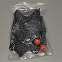 2 x Halloween Dog Bat Wings Costume, Pet Halloween Cosplay Party Dress Up Clothes with Pumpkin Bells for Dogs and Cats (Medium)