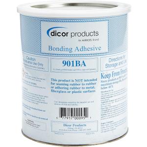 Dicor 901BA-1 Water-Based RV Roof System Bonding Adhesive - EPDM and TPO Compatible, 1 Gallon