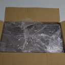 Hudgan 2 Pack Straight Sides Stackable Pantry Organizer Bins for Home Edit - 13.5''L x 7.5''W x 5.5''H