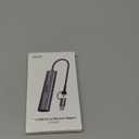 Acer USB to Ethernet Adapter, USBC Hub Ethernet 1Gbps with 3*USB 3.0, Aluminum Heat Dissipation, Driver Free, USB to Network Adapter for Windows 10, 8.1, Mac OS, Laptop, MacBook Pro, iPad, XPS, etc