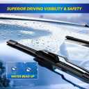 5 PLUS Silicone Windshield Wipers Replacement for 2017 2018 2019 2020 2021 2022 2023 2024 Nissan Armada Wiper Blades(Set of 3),Automotive Replacement Windshield Wiper Blades For My Car-24"/19"/12"
