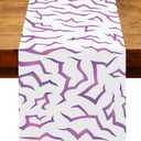 Demon Movies Hunters Table Runner Korean Pop Birthday Party Decoration Cozy Anime Gamer Music Home Kitchen Dining Room Table Decor (13" x 72")