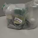 Automatic Pet Food Water Dispenser, Auto Gravity Pet Feeder Water Bottle Set for Crate, Feeding Station for Small Dog Cat Rabbit Guinea Pigs Chinchilla Ferret Hedgehog (Gray)