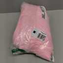 LIFEREVO Fluffy Faux Rabbit Fur Body Pillow Cover, Soft Cute Bubble Waffle Shaggy Plush Bed Body Pillowcase with Zipper Closure, Long 20"x54" Fuzzy Furry Pillow Case for Pregnancy Side Sleeper, Pink