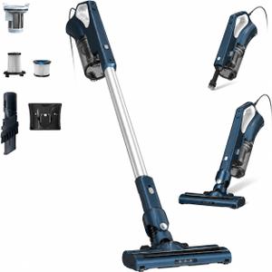 Stick Vacuum Corded Upgraded LED Light Dual HEPA Lightweight VA002