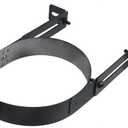 Antrader Chimney Pipe Support Bracket,Chimney Bracket,149mm/5.87 inch Diameter,Stainless Steel,1Pc