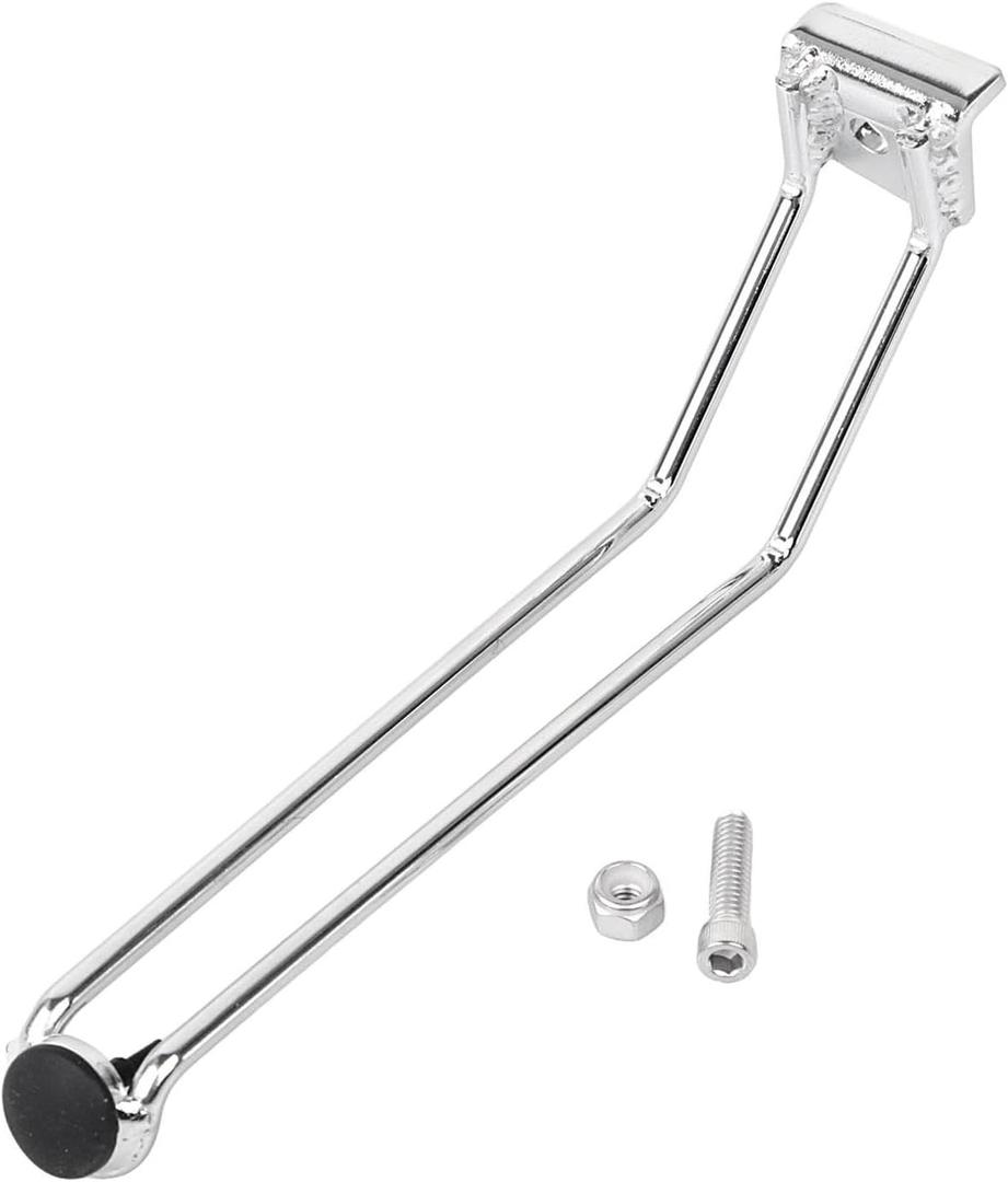 XMMT Chrome Kickstand Jiffy Stand Extension for Harley Softail Standard FXST/Heritage FLST 1986-2006, Tour Glide Road King Road Glide Electra Glide1984-2006