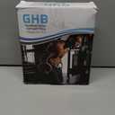 GHB Gymnastic Rings Wooden Gym Rings 1.25" Olympic Rings Adjustable Straps Pull Up Rings Sets for Workout Bodyweight Fitness Training