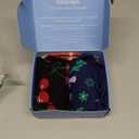 Lalapapa Cotton Compression Socks for Women Men  2 Pairs 2030mmHg Circulation Arch Support Socks, Comfortable Breathable, Mushroom & Cherry, S / M