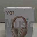 Wentronic Y01 Wireless Noise Canceling Headphones Bluetooth 5.3 Over Ear Headphones with Microphone, Hi-Res Audio, 48H Playtime, Foldable Comfortable Earpads, Compatible with iOS, Android,PC, Starlight