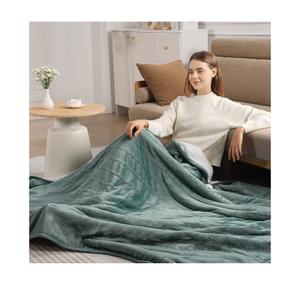 King Heated Blanket 100''X90'', Ultra Soft Silky Flannel & Fluffy Sherpa Heating Blanket Dual Control with 5 Heat Levels & 10 Hrs Timer, ETL Certified & Overheat Protection, Machine Washable