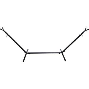 Heavy Duty Adjustable Steel Hammock Stand, 9-Foot, 450-Pound Capacity, Weather Resistant, Easy to Assemble (Dark Black)