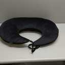 AOSSA BBL Pillow, Brazilian Butt Lift Pillow After Surgery, BBL Cushion for Sitting, Bed Sleeping, Driving Donut Pillow Seat Cushion, BBL Essentials for Recovery (Black)