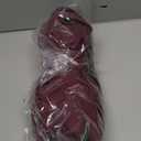 Cicy Bell Womens Puff 3/4 Sleeve Mini Dresses Bow Tie Waist V Neck Casual Trendy Ruffle Tiered Short Dress  X-Large