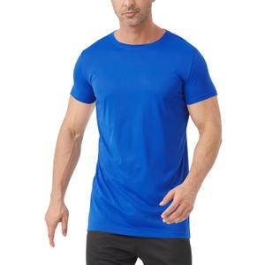 Idtswch Men's Tall T-Shirt Rash Guard UPF 50+ T-Shirt Quick Dry Swim Water Top Tee Short Sleeve Athletic Shirts, XXL