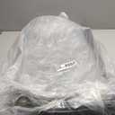 Premium Waterproof Clear Awning, Roll up Clear Patio Enclosure for Tents, Awnings, and Canopies, Commercial Grade Vinyl Curtains for Patio, Black (8x10 Feet)