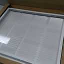 Return Air Filter Grille 20x16,Air Return Vent Cover Grill for 20"W x 16"H Duct Opening,Steel HVAC Vent Covers for Wall and Ceiling,Holds 1" Thick AC Filter