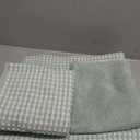 Modern Threads 6 Piece Cotton Bath Towel Set Ultra Soft 600 GSM Towels Bathroom Set with Hand Towels and Washcloths Waffle (Sage Mist)