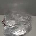 Jutieuo 30 Pack Clear Plastic Gift Bags with Handles, 5.9" x 6.3" x 2.8" Reusable Transparent Party Favor Bags PVC Goodie Bags Bulk for Wedding, Baby Shower, Birthday