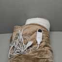 Bedsure Electric Blanket Twin - Soft Flannel Heated Blanket, Fast Heating with 10 Time Settings & 6 Heat Settings, Warm Gift for Grandma (62x84 inches, Taupe)