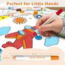 JUPITEARTH 24 Color Twist Crayons for Toddlers 1-3 and Kids 4-8, Non-Toxic Washable Crayons 2-4, Ultra-Silky Easy-Grip Art Supplies, Ideal Coloring Gift for Boys and Girls