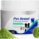 Dog Dental Powder  Advanced Formula for Tartar Control & Breath Freshening  Complete Oral Care for Small to Large Dogs