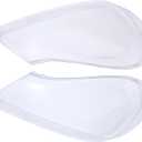Left and Right Headlight Lens Shell Cover for Porsche Cayenne 2008-2010