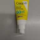 CeraVe Invisible Mineral Sunscreen SPF 50, Face Sunscreen for Sensitive Skin With Zinc Oxide & Titanium Dioxide, Vitamin E + Niacinamide + Ceramides, Oil Free, Travel Size 1.62 oz