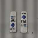 (Pack of 2) Remote Control Only for TCL Onn Hisense Sharp Philips Westinghouse Insignia Element TLC Roku Smart TV Ruko Ruku Roko Remotes Replacement