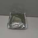 PANGSINNE Green Stall Shower Curtain Waffle Weave Fabric, Luxury Waterproof Shower Curtains, 256GSM Heavy Duty Camper Shower Curtain for Travel Trailers with 6 Metal Hooks, 36Wx72H Bright Green