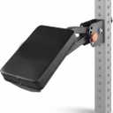 XXYUAN Multi-Angle Adjustable Squat Rack Attachment, Chest Support & Leg Curl Attachment for Power Cage, Compatible with 16mm/18mm/26mm Hole Squat Racks, Home Gym Equipment Upgrade