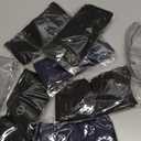 CHARMKING Compression Socks for Women & Men Circulation (8 Pairs) 15-20 mmHg is Best Support for Athletic Running,Cycling (Large-X-Large, 05 Black/Black/Black/Grey/Navy)