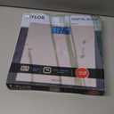 Taylor Digital Scales for Body Weight, High 400 LB Capacity, Brushed Stainless Steel Thin Glass Platform, Unique Blue LCD, Durable Platform, 11.8 x 11.8 Inches, Stainless Steel