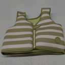SUNNYLiFE Swim Vest - Constructed with Neoprene Plus a Secure Front Zip and Develop Water Confidence. | Toddler Swim Vest (Into The Wild Khaki, 3-6)