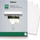 Fellowes Thermal Laminating Sheets, 3mil Letter Size Pouches, 9 x 11.5, 200 Pack, Clear (5743401)