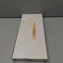 Faucet Mat for Kitchen Sink, Diatomite Stone Drying Sink Protectors, Bathroom Faucet Splash Guard, Quick Dry Water Absorbing, Non-Slip Stone Tray for Kitchen Counter, White, 23.6" x 3.9"